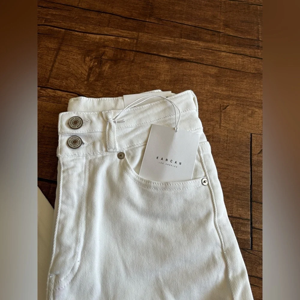 NWT KanCan Jeans | 3/ 25 | White Distressed Denim - Picture 3 of 10
